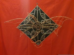 Electromagnetic gyroscope - Copper wire artwork - Sculptures & Carvings ...