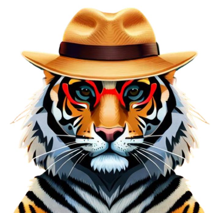 Tiger Wearing Sunglasses High-Res Vector Graphic - Getty Images