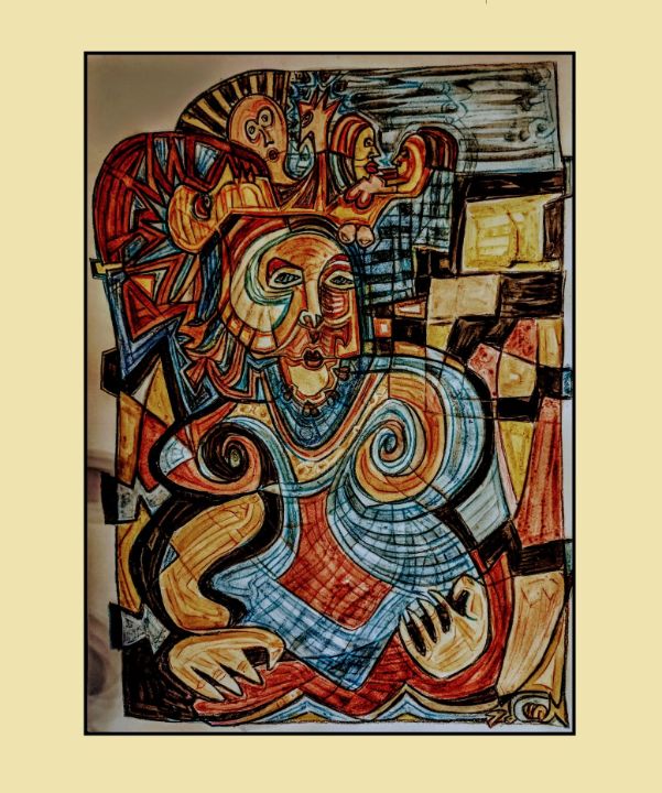 1317 I am ruller here - faytgalery - Paintings & Prints, People ...