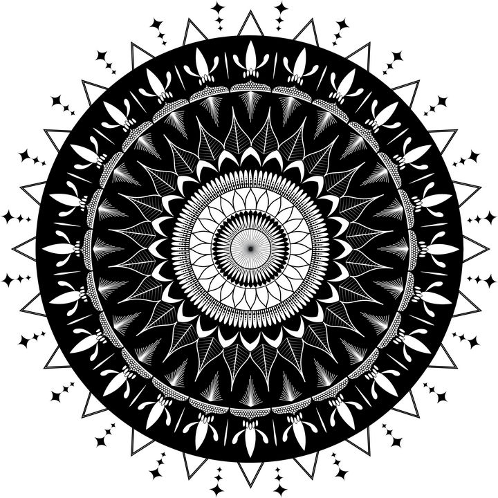 Mandala - Mrigank - Digital Art, Ethnic, Cultural, & Tribal, Asian ...
