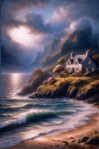 House by the ocean - Carmen Mazza