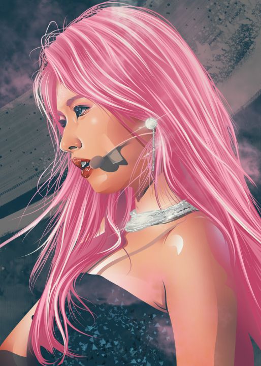 TWICE Sana - Ricky Cañeso Jr. - Digital Art & AI, People & Figures