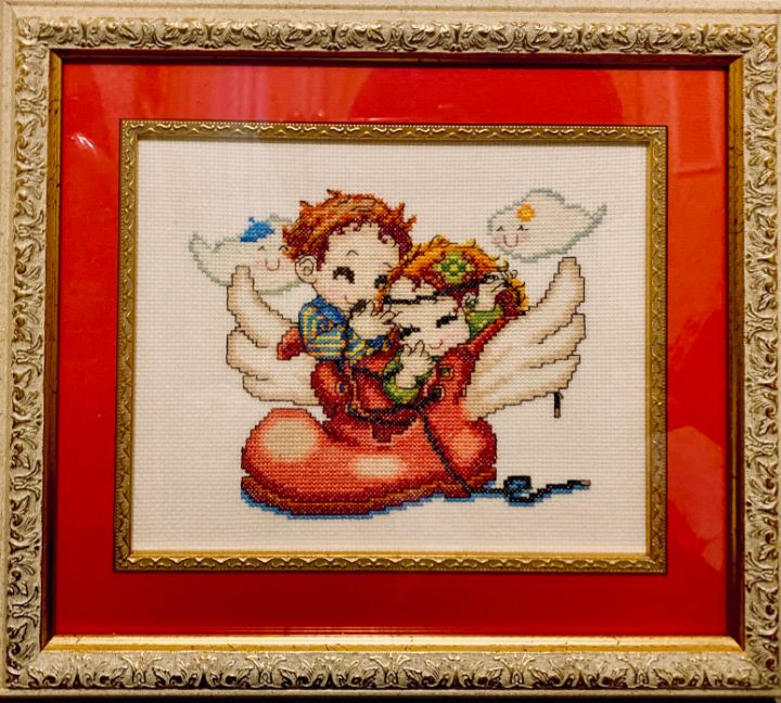 Wings of love - Eliza - Paintings & Prints, People & Figures, Love ...