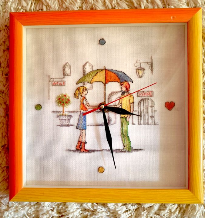 Meeting - Eliza - Crafts & Other Art, Clocks - ArtPal