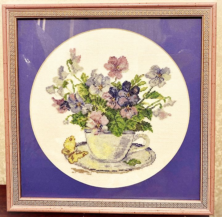 Bouquet of amazing pansies - Eliza - Paintings & Prints, Flowers ...