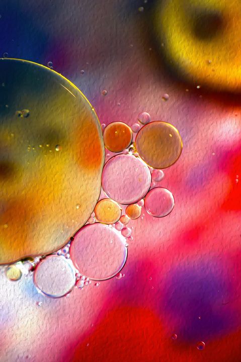 Bubbles paint - Brian Raggatt