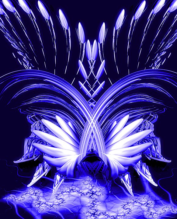 Phoenix Blue - Brian Raggatt - Digital Art, Animals, Birds, & Fish ...