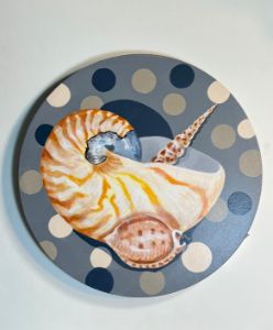 Nautilus and circles - Williscroft Fine Art