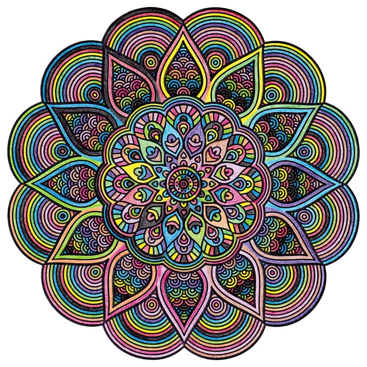Colourful Mandala 01 - RelakS