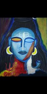Mahadev Handmade Painting