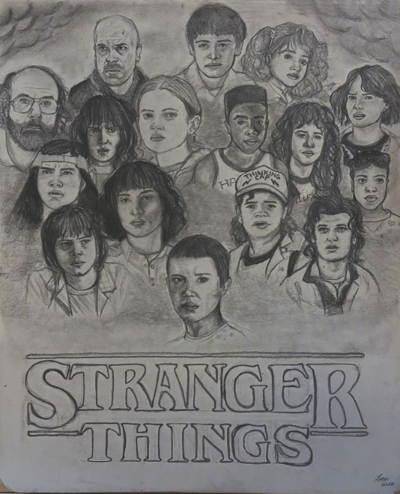 Chrissy Stranger Things drawing - @barkatthemoony | Stranger things art, Stranger  things dress, Stranger things