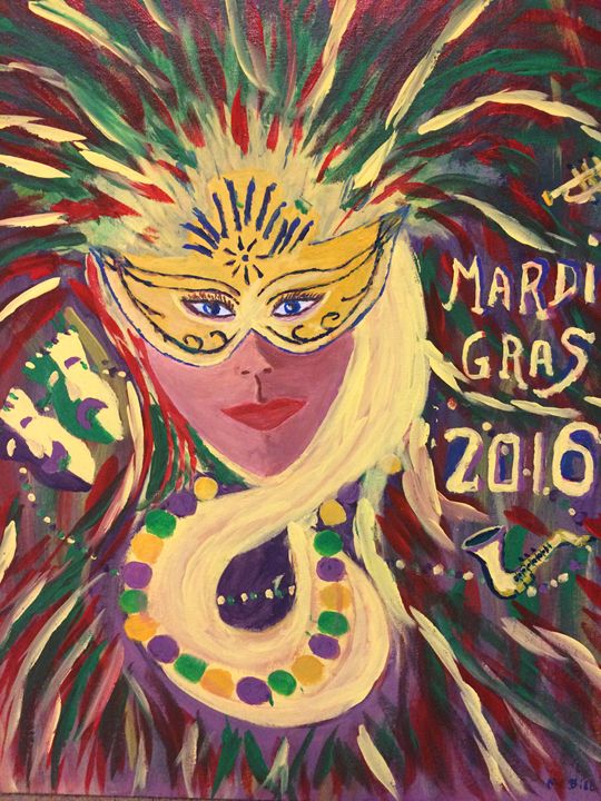 "Mardi Gras 2016" - Bill Matkin