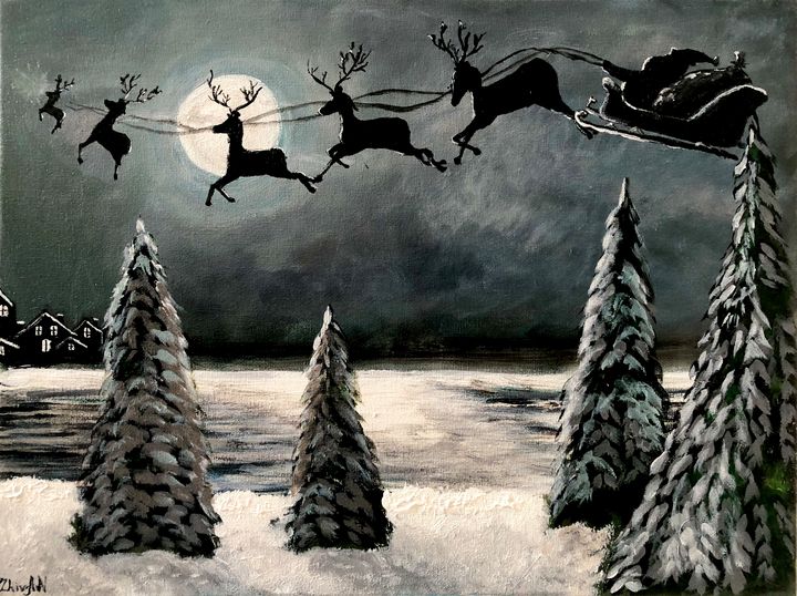 Santa`s sleigh - Zhivka Nedyalkova
