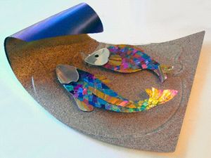 The wave wallpiece - Sandra VanderMey