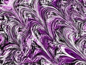 Swirl of purple