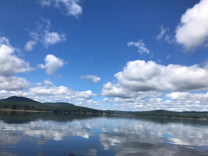Sacandaga Lake Cloudy Day - Simply Skuirrelly
