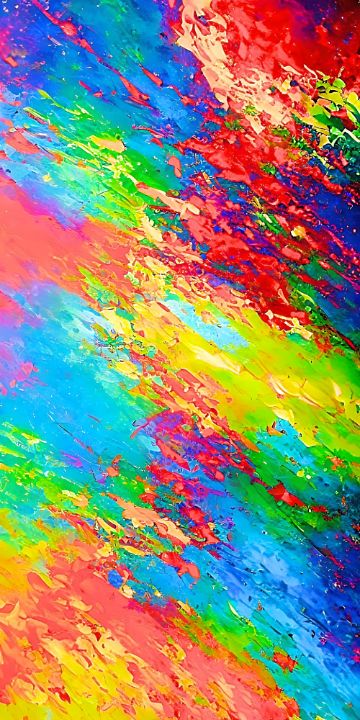 Canvas exploding in colors. - Luigi Petro - Digital Art, Abstract ...