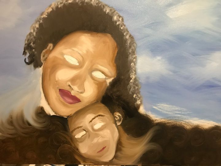 Mother bond abstract - Manda Lee