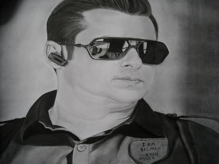 Salman Khan Part 5 Radhe  Sketch Tutorial  Drawing super star Salman  Khan  YouTube