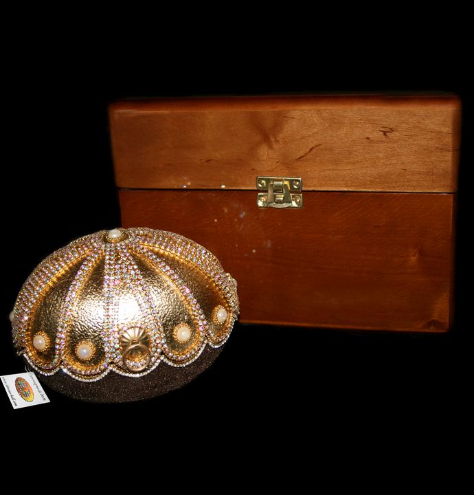Ostrich Egg Jewelry Box - Ostrich Hall