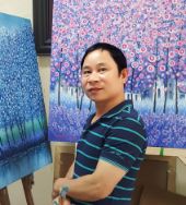 Vietnamese artist Nguyen - Paintings & Prints