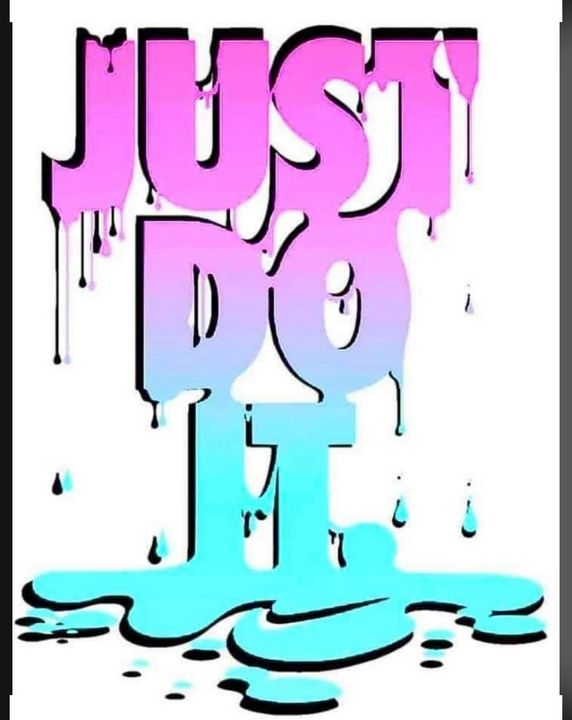 Just do it pink/blue - MissAng's Designs