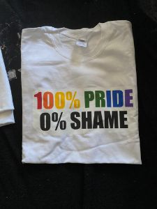 100% pride  0% shame