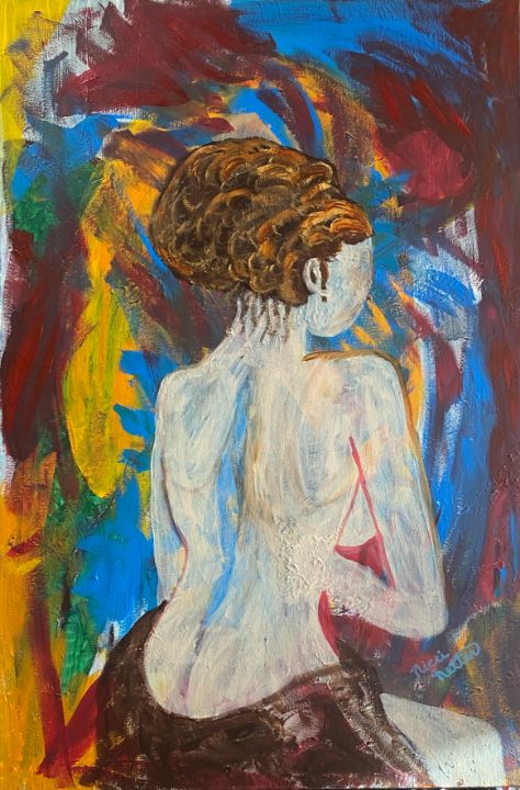 Contemplation Nicci Netter Artworks Paintings Prints People Figures Female Form Nude