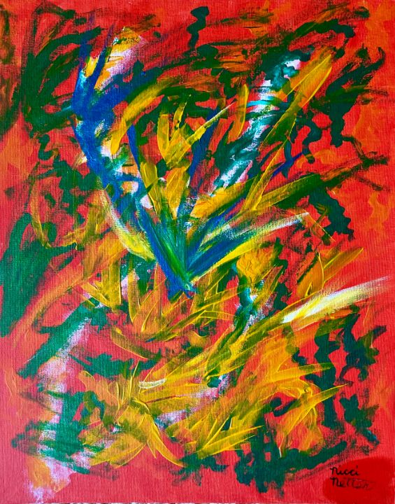 Jealousy Nicci Netter Artworks Paintings Prints Abstract Color Artpal