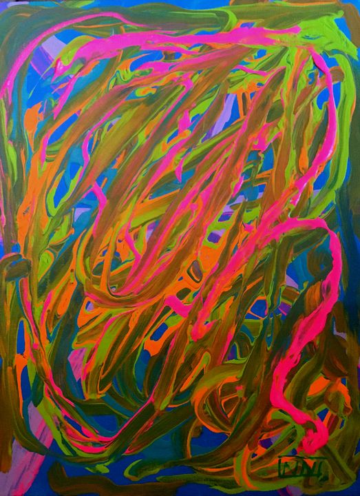 Psychedelic Nicci Netter Artworks Paintings Prints Abstract Color Artpal