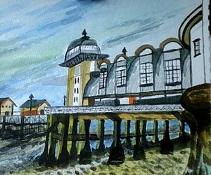 penarth pier,  s/wales