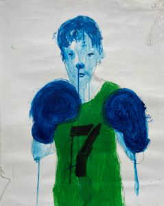 Untitled, boxer, # 909