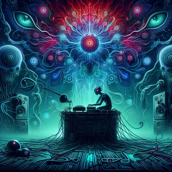 Artificial DJ - 3RD EYE OPEN - Digital Art, Fantasy & Mythology