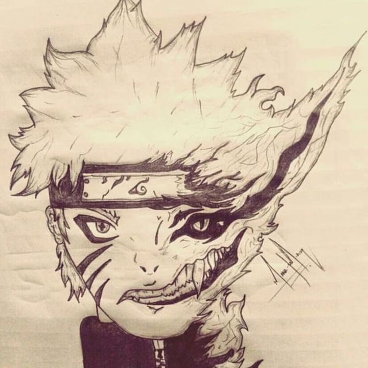 Naruto Uzamaki - Maazi_arts_12 - Drawings & Illustration, Entertainment,  Movies, Animation & Anime - ArtPal