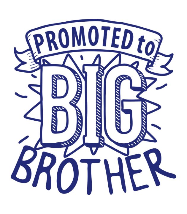 Promoted to big brother t-shirt - aciduzzi