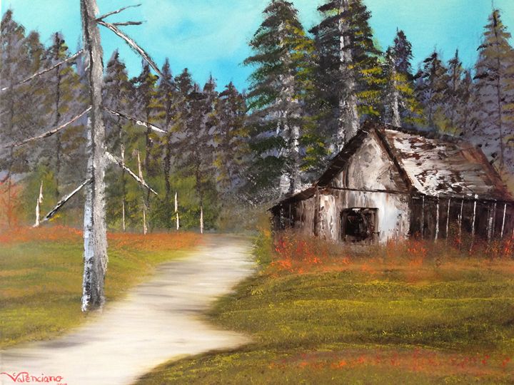 THE OLD CABIN - Pato Paintining