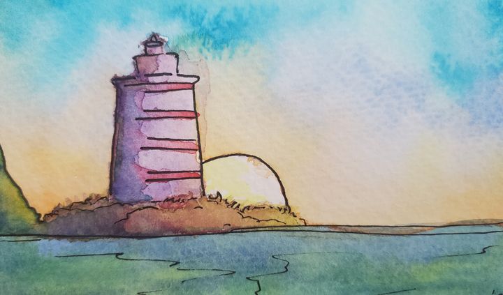 Morning Lighthouse - Lady Stephanie