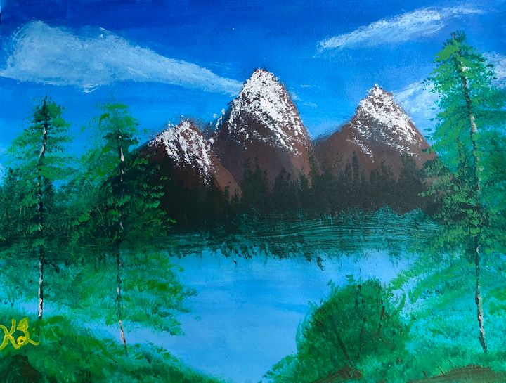 Moutains and trees - Kimberly Lilly's Gallery