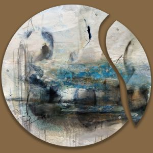 Life's Too Short - Diptych - Lynne Godina-Orme | Australian abstract artist