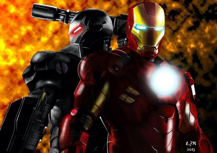 Unofficial Iron Man2 Digital Artwork - Luke Morgan