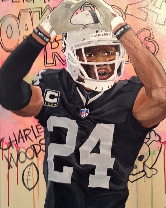 charles woodson painting