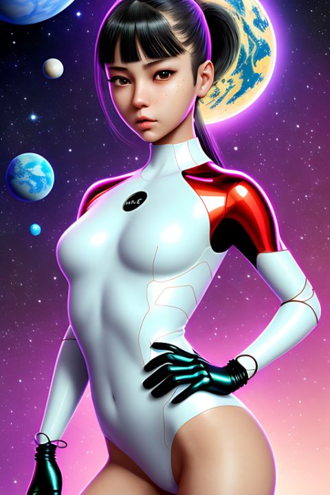 Space Corps Lyra Series 1 9 Luckys Art Digital Art Fantasy And Mythology Space Fiction 4248