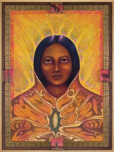 Sacred Union of Mother and Father - Chasing Wolf Paints