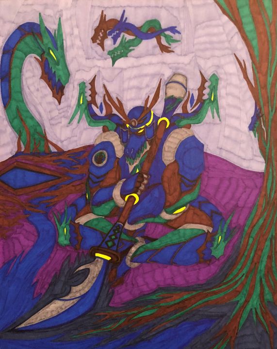 Seiryu, Azure Dragon of the East - Terence Moronta