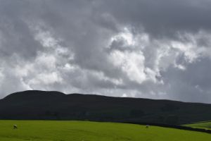 Storm clouds over the Yorkshire Dale - The Artful Rambler