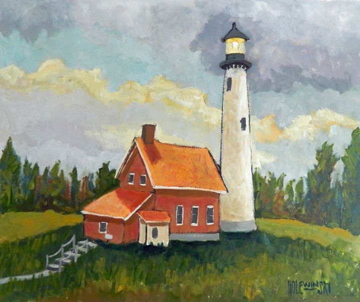 Tawas Point Lighthouse - Holewinski