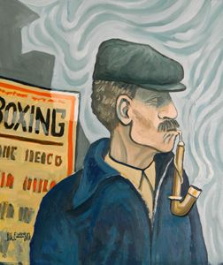 The Pipe Smoker    [SOLD] - Holewinski