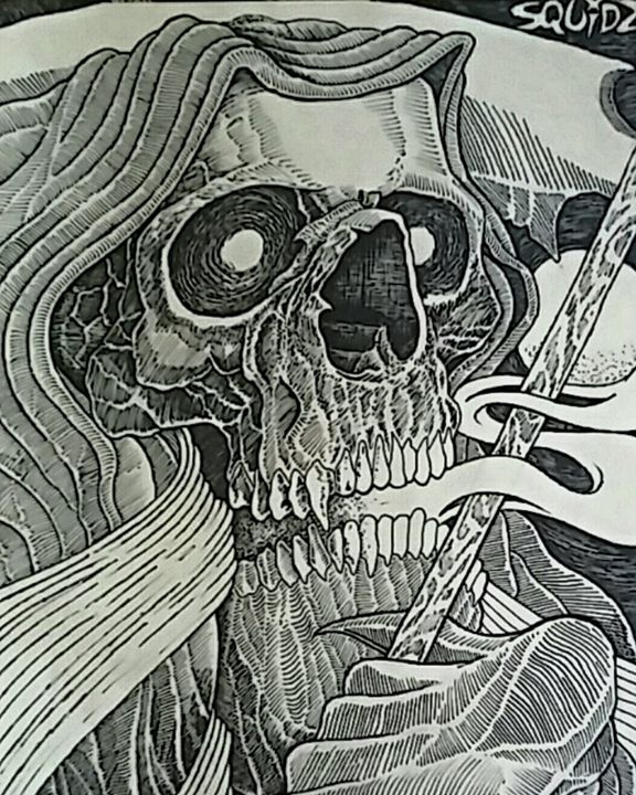 Reaper Illustration - SquidzTheRipper