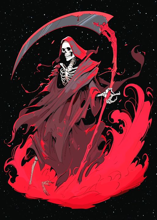 Blood Lust Reaper - Wonderful World Of Stuff - Digital Art & AI ...
