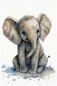 Baby Elephants Playing - Mohit184 - Digital Art, Animals, Birds, & Fish,  Elephants - ArtPal